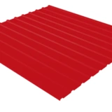 Профнастил С10 красный RAL 3020 0,45 мм